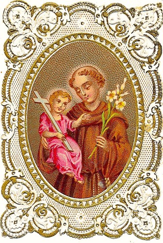 Andachtsbild antonius v - hl.,