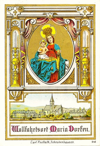 Andachtsbild wallfahrt maria - andachtsbild,