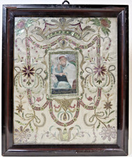 Klosterarbeit antik Heiliger