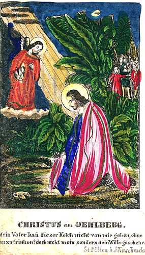 Andachtsbild jesus schwitzt - andachtsbild,,