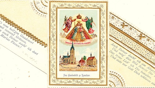 Andachtsbild wallfahrt maria - andachtsbild,
