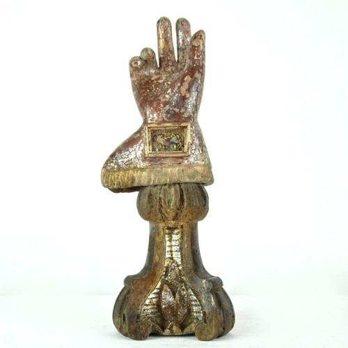 Reliquienhand jh - reliquienhand,, 18.