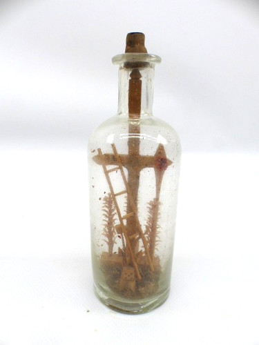 Antike klosterarbeit flasche - klosterarbeit,