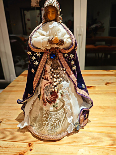 Antike wachskopf madonna - antike, wachskopf-madonna