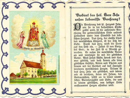 Andachtsbild wallfahrt maria - wallfahrt,