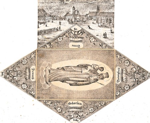 Andachtsbild wallfahrt maria - andachtsbild,