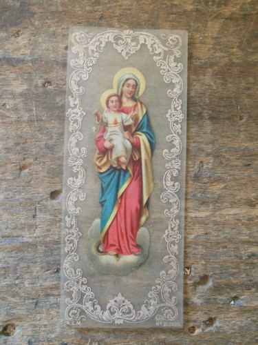 Altes andachtsbild maria - andachtsbild,