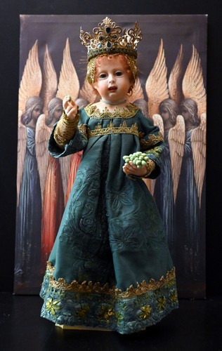 Jesuskind mit der traube - jesuskind,